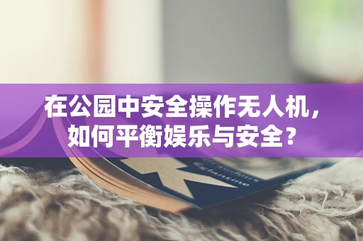 在公园中安全操作无人机，如何平衡娱乐与安全？