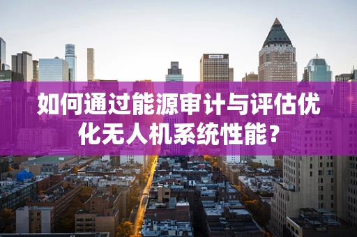 如何通过能源审计与评估优化无人机系统性能？