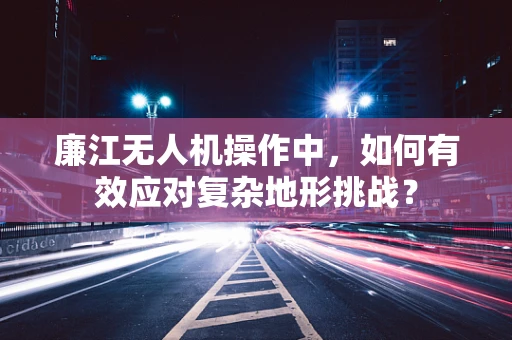 廉江无人机操作中，如何有效应对复杂地形挑战？